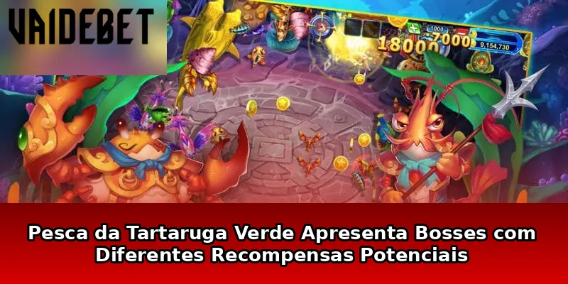 Pesca da Tartaruga Verde Apresenta Bosses com Diferentes Recompensas Potenciais