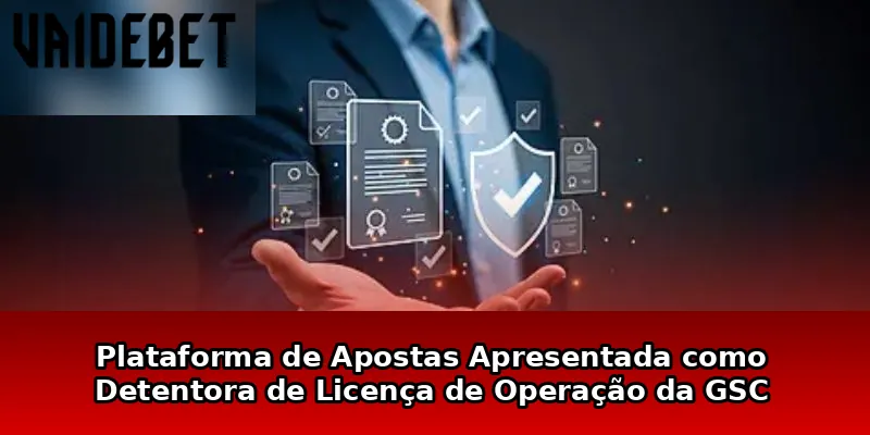 Plataforma de Apostas Apresentada como Detentora de Licença de Operação da GSC